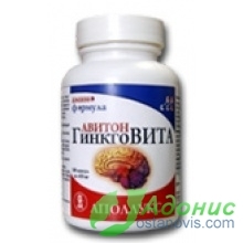 «АВИТОН-ГинкгоВИТА» 100 капсул по 410 мг